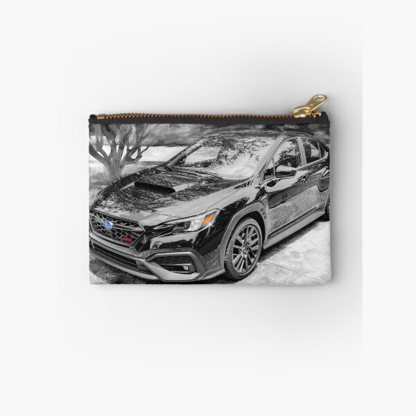 Item preview, 2026 WRX Crystal Black Silica Technical Blueprint Car Poster designed and sold by RichFrancoCars.