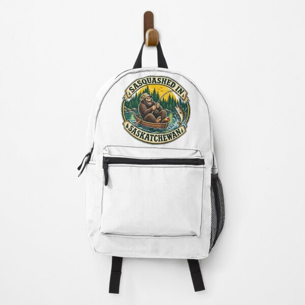 Item preview, Sasquatch squashed into a small boat fishing in Saskatchewan, Canada designed and sold by BritishDelights.