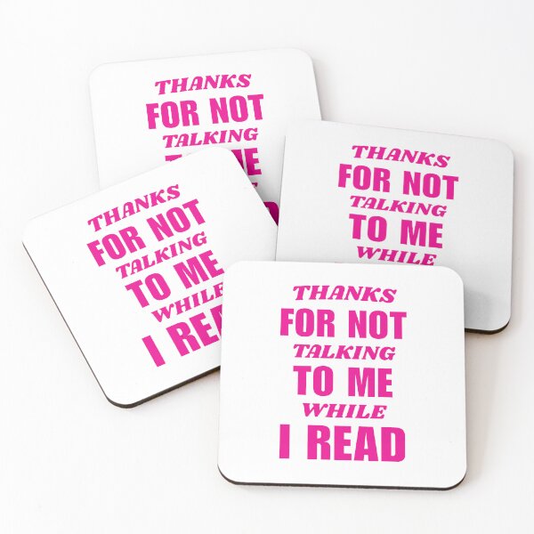 Item preview, Thanks For Not Talking To Me While I Read designed and sold by LinaJannat92.