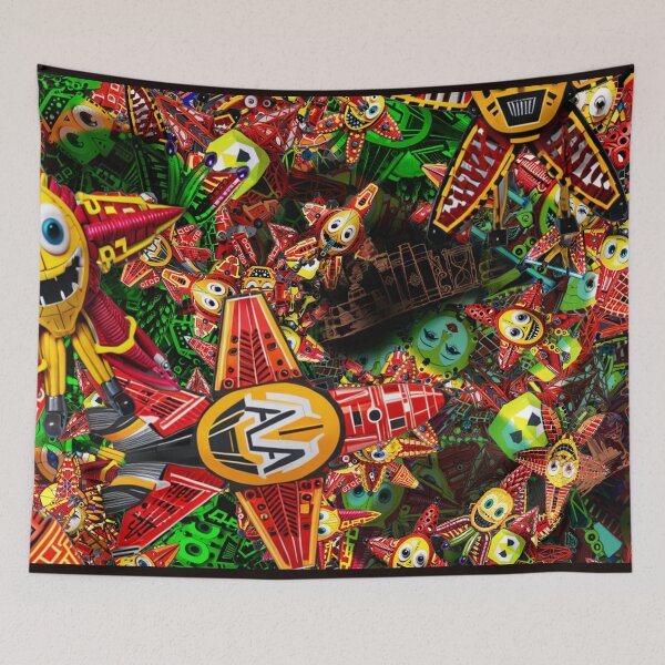 Item preview, Creepy Stars Collage designed and sold by shakespeare1212.