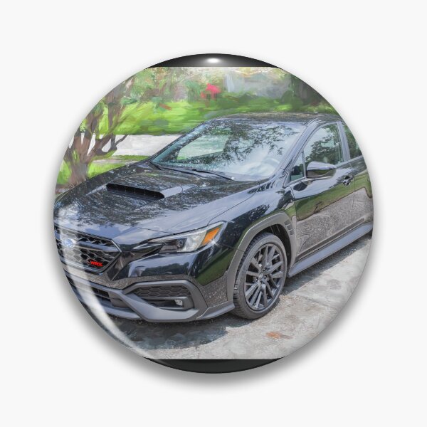 Item preview, 2026 WRX Crystal Black Silica Technical Blueprint Car Poster designed and sold by RichFrancoCars.