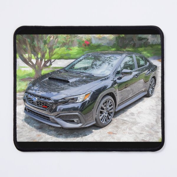 Item preview, 2026 WRX Crystal Black Silica Technical Blueprint Car Poster designed and sold by RichFrancoCars.