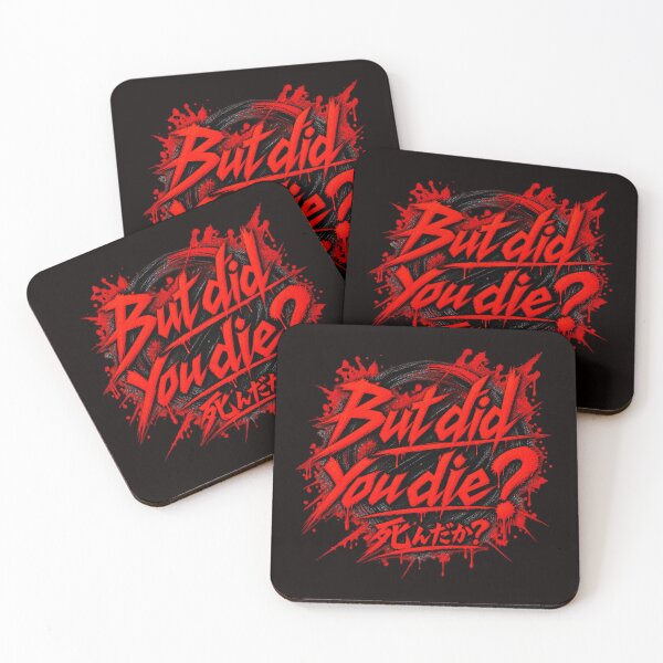 Item preview, But Did You Die? – Dark Motivational Grunge Art designed and sold by NOXSCORP.