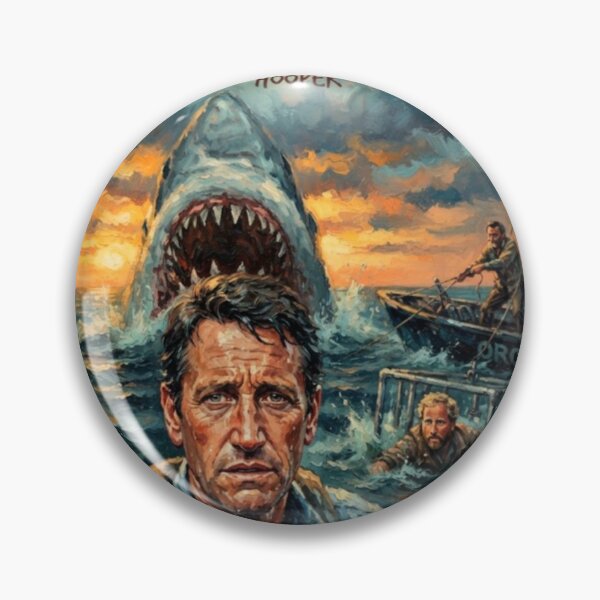 Item preview, Jaws Fine Art Tribute designed and sold by Art's Diner.