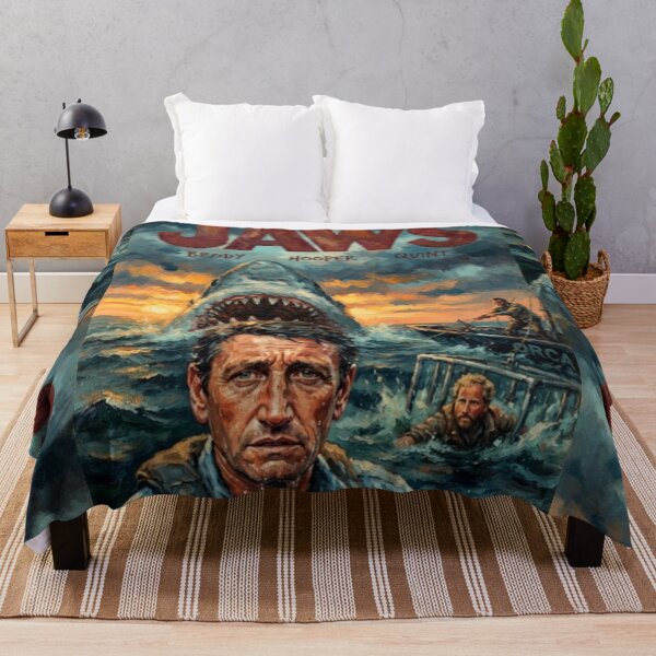Item preview, Jaws Fine Art Tribute designed and sold by Art's Diner.