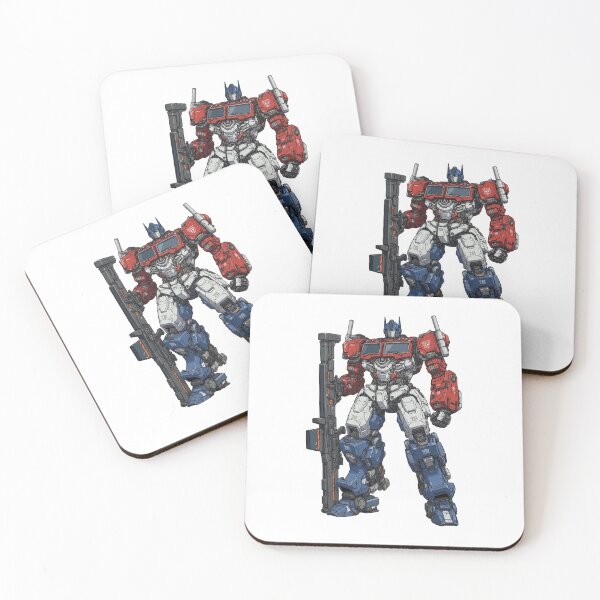 Item preview, Optimus Prime G1 Mk2 - Transformers G1 - Retro Robot Art designed and sold by 3DJIN.