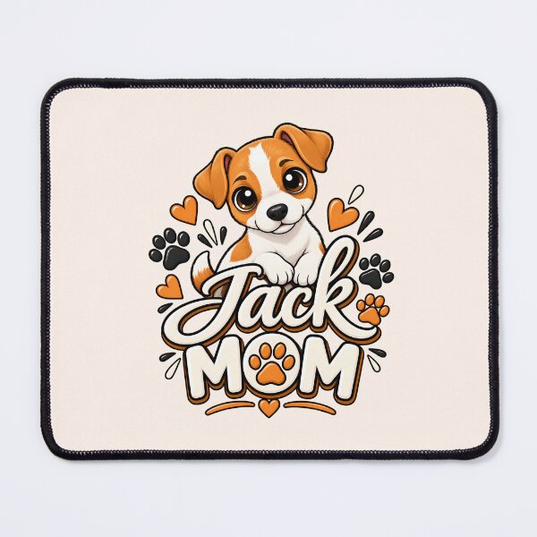 Item preview, Jack Russell Mom - Cute Kawaii Dog Lover designed and sold by FloreDreamStudio.