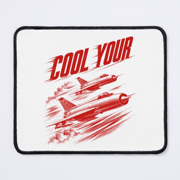 Item preview, Cool Your Jets Soviet MiG-21 Fighter Formation designed and sold by Victor Shadehorn.