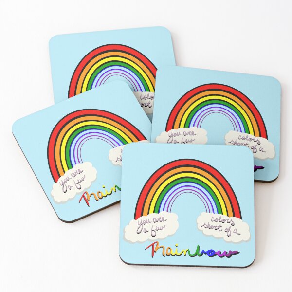 Artikelvorschau, Ein Regenbogen fehlt entworfen und verkauft von FoxPotateArt.