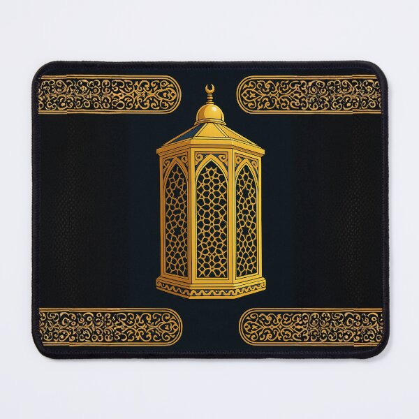 Item preview, Golden Maqam Ibrahim & Kaaba Kiswa – Sacred Makkah Islamic Art designed and sold by D-Islamic.
