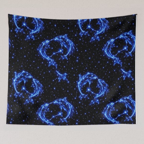 Item preview, Celestial Pisces Starry Night Constellation Pattern designed and sold by Owcomm.