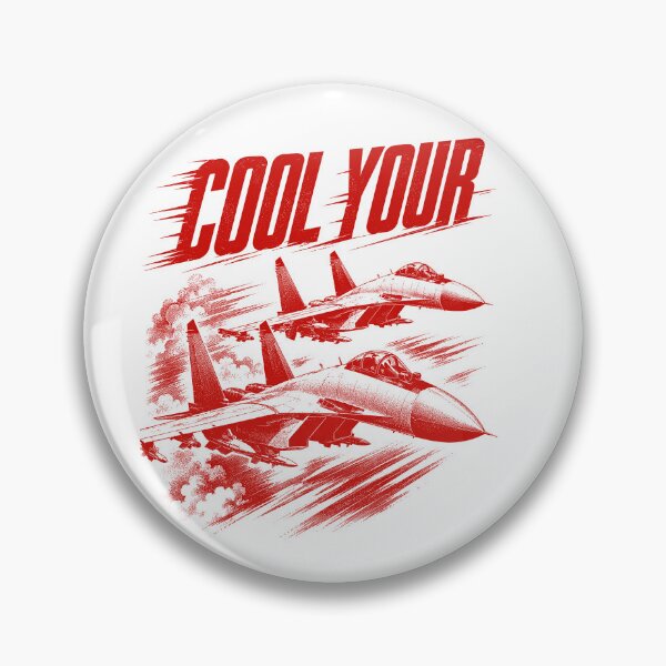 Item preview, Cool Your Jets Russian Federation Su-35 Fighter Formation designed and sold by Victor Shadehorn.