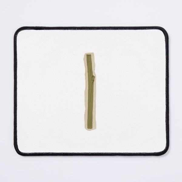 Item preview, Vintage Botanical Green Stem Letter I designed and sold by ITCHAWAWAA.