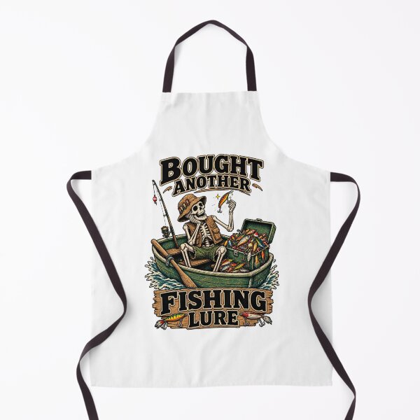 Item preview, Funny Vintage Skeleton Fisherman designed and sold by urbinet.