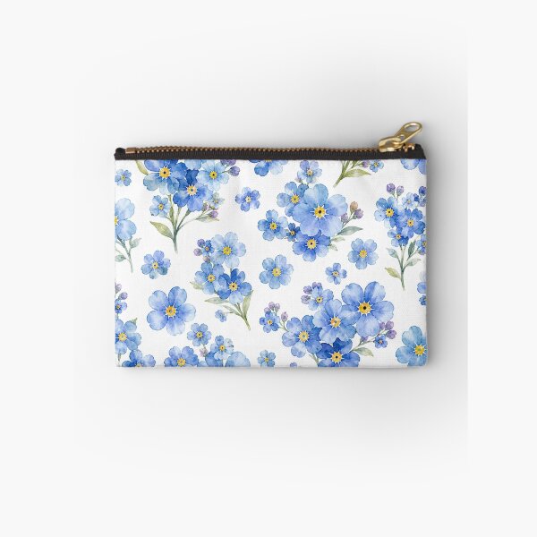 Item preview, Blue Forget Me Not Watercolor Floral Pattern designed and sold by Owcomm.