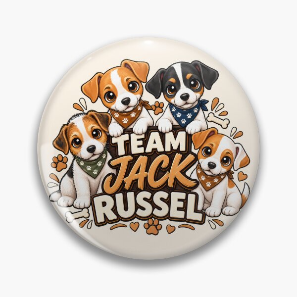 Item preview, Team Jack Russell – Cute Jack Russell Dog Lover Design designed and sold by FloreDreamStudio.