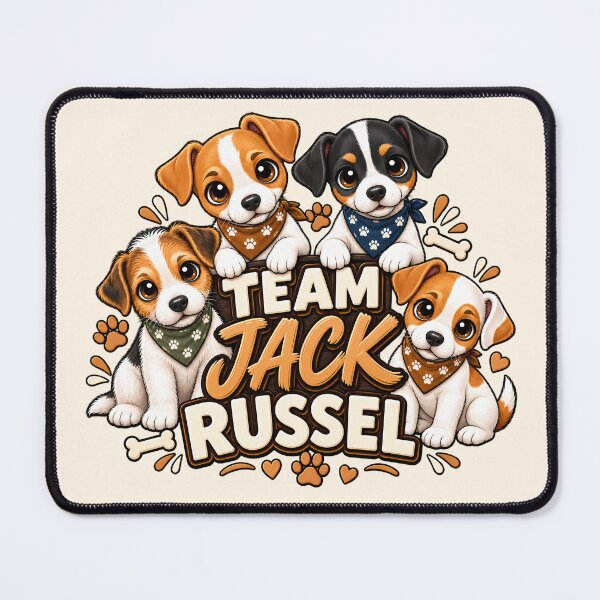 Item preview, Team Jack Russell – Cute Jack Russell Dog Lover Design designed and sold by FloreDreamStudio.