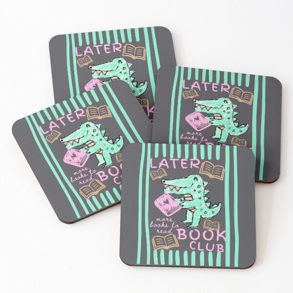 Item preview, Later Gator Book Club Alligator Reading More Books to Read Bookish designed and sold by Forevermore.