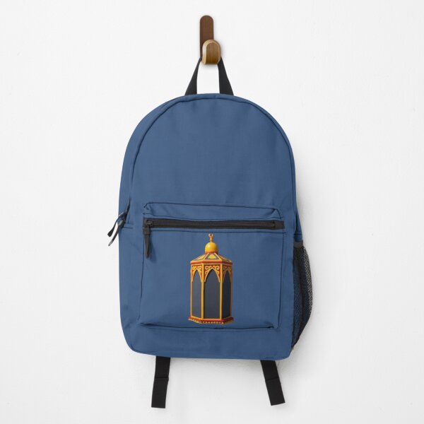Item preview, Sacred Makkah Inspiration (V.2) – Kaaba Gold and Royal Blue Lantern Art designed and sold by D-Islamic.