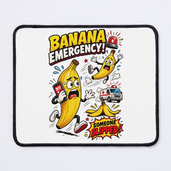 Item preview, Funny Slippery Banana designed and sold by Lily Lola.