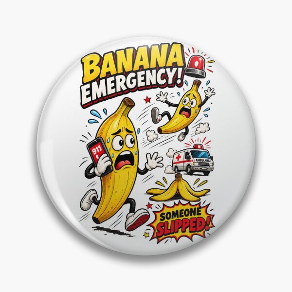 Item preview, Funny Slippery Banana designed and sold by Lily Lola.