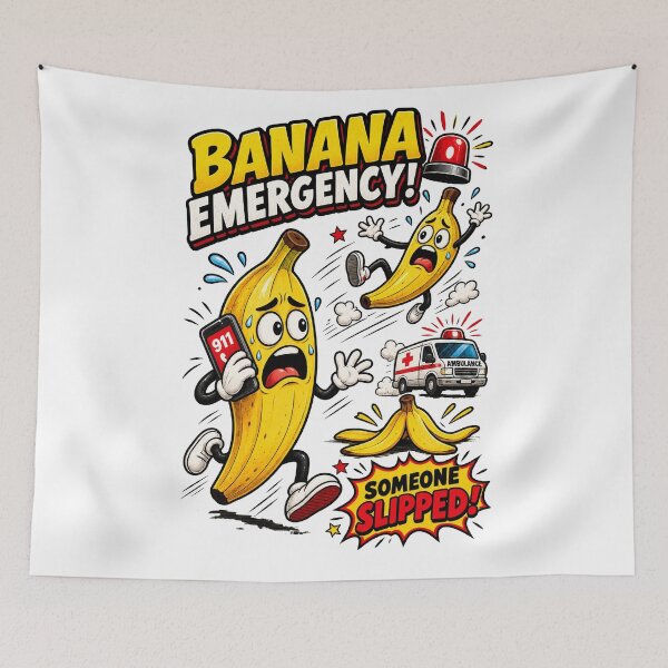 Item preview, Funny Slippery Banana designed and sold by Lily Lola.