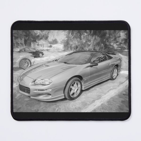 Item preview, 1998 Chevrolet Camaro Z28 Sport Gold Metallic Technical Blueprint Car Poster designed and sold by RichFrancoCars.