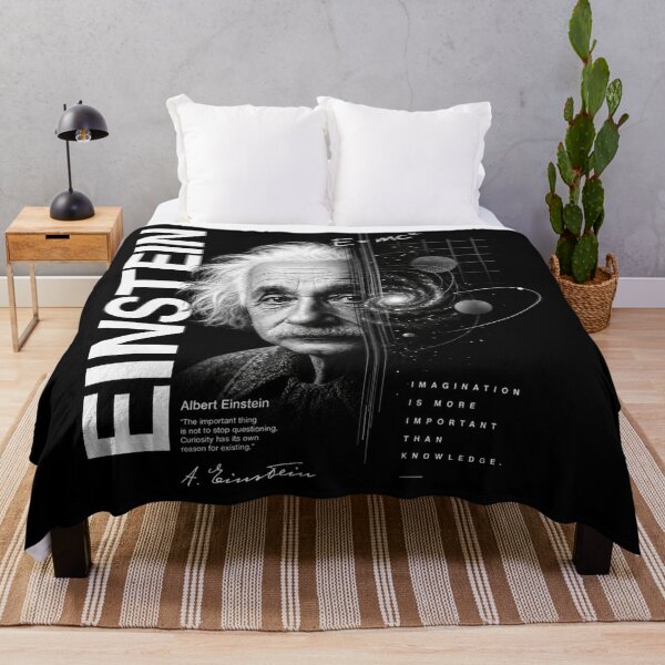 Item preview, Albert Einstein Galaxy Universe Science Portrait designed and sold by Owcomm.