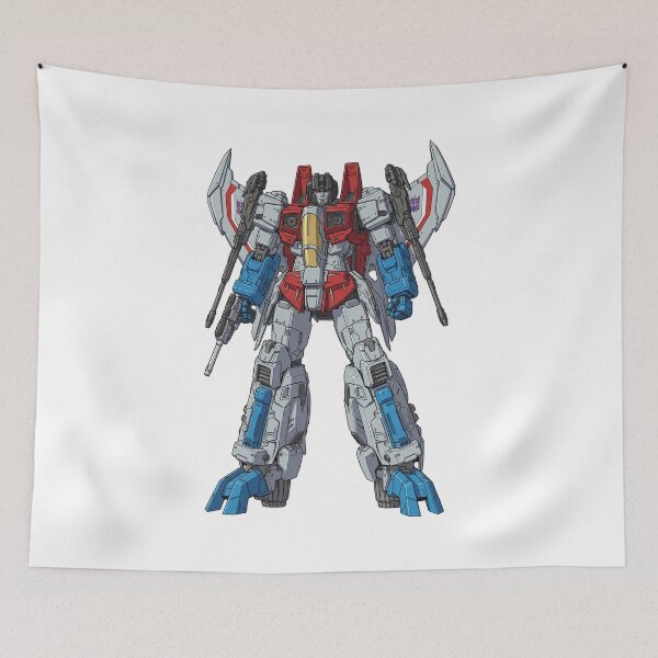 Aperçu de l'œuvre Starscream - Transformers G1 - Retro Robot Art créée et vendue par 3DJIN.