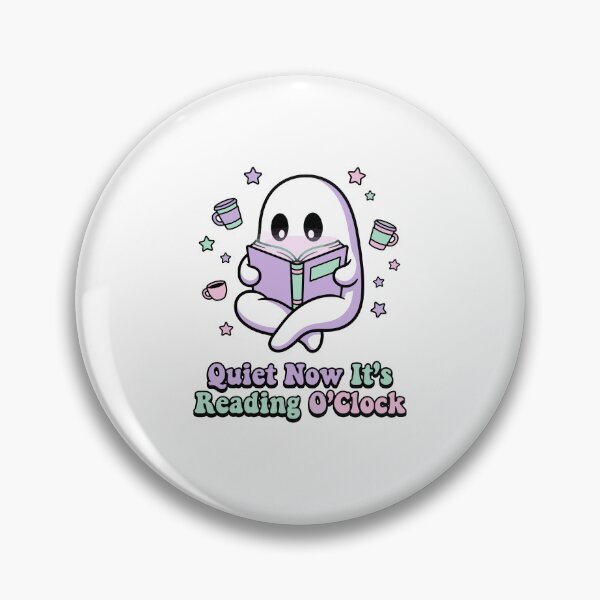 Item preview, Cute Ghost Reading O'Clock designed and sold by Steele-Art.