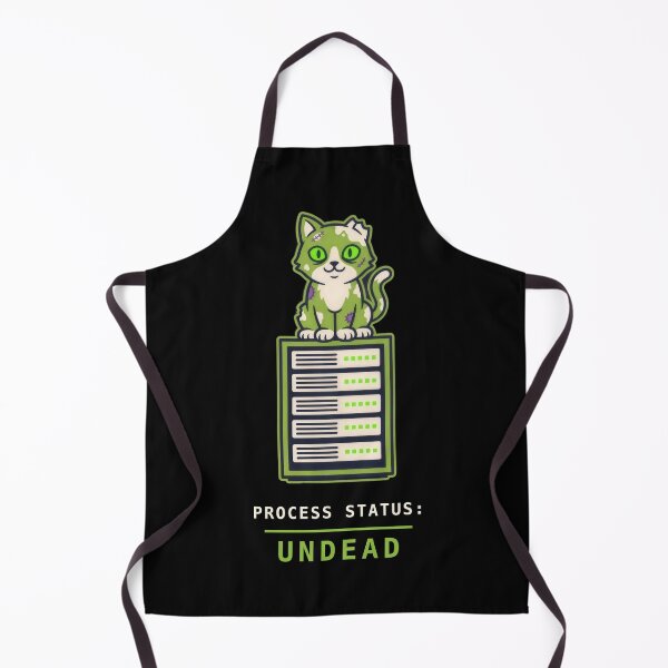 Item preview, Zombie Cat Server Rack T-Shirt - Funny IT Sysadmin Halloween Tee designed and sold by abdoali102.