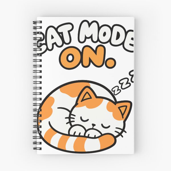 Item preview, Cat Mode On – Cute Cat Sleeping and Napping designed and sold by MewMade.