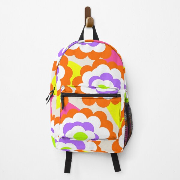 Item preview, Bold Vivid Retro Garden in Neon Colors designed and sold by Deutschic.