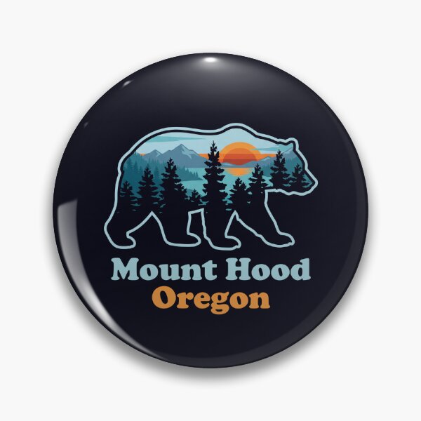 Item preview, Mount Hood Oregon Bear Silhouette  designed and sold by Milasneeze.