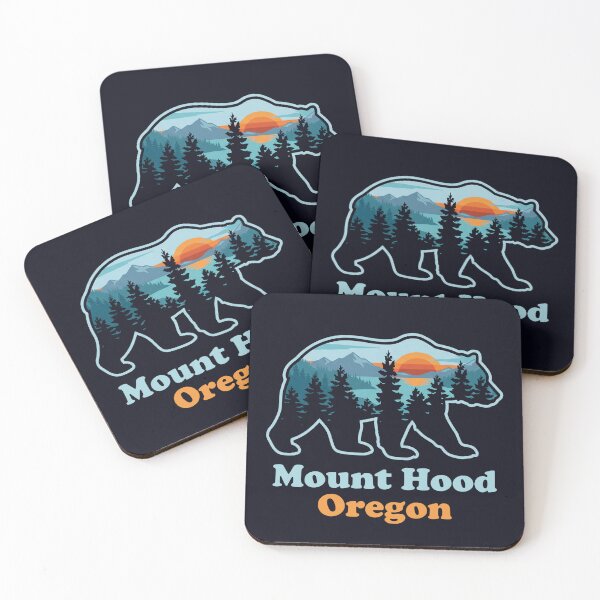 Item preview, Mount Hood Oregon Bear Silhouette  designed and sold by Milasneeze.