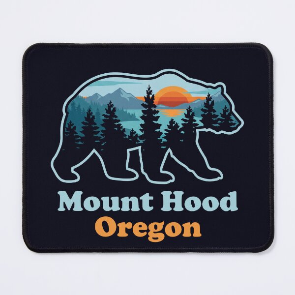 Item preview, Mount Hood Oregon Bear Silhouette designed and sold by Milasneeze.