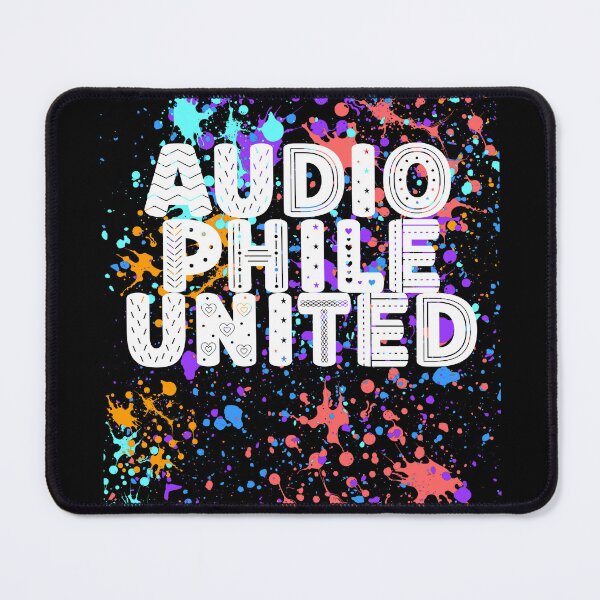 Item preview, Neon colored Audiophile slogan designed and sold by lang-popart.