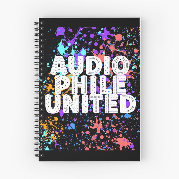 Item preview, Neon colored Audiophile slogan designed and sold by lang-popart.
