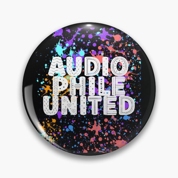 Item preview, Neon colored Audiophile slogan designed and sold by lang-popart.
