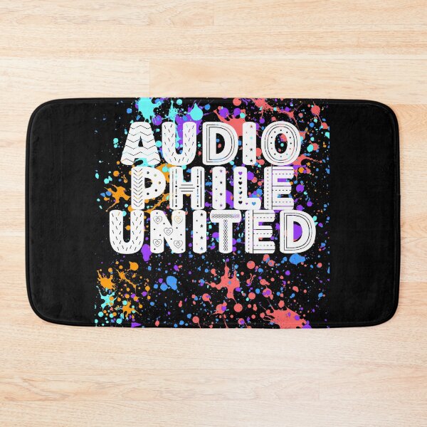 Item preview, Neon colored Audiophile slogan designed and sold by lang-popart.
