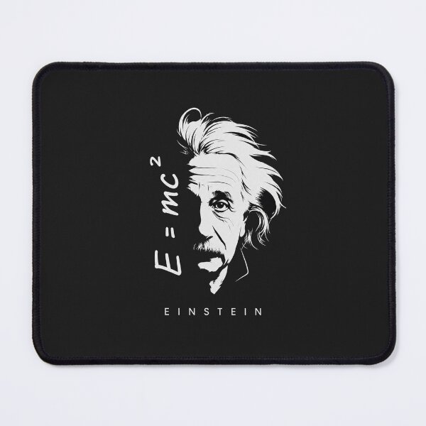 Item preview, Albert Einstein Physics Formula Minimalist Portrait Art designed and sold by Owcomm.