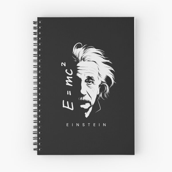 Item preview, Albert Einstein Physics Formula Minimalist Portrait Art designed and sold by Owcomm.