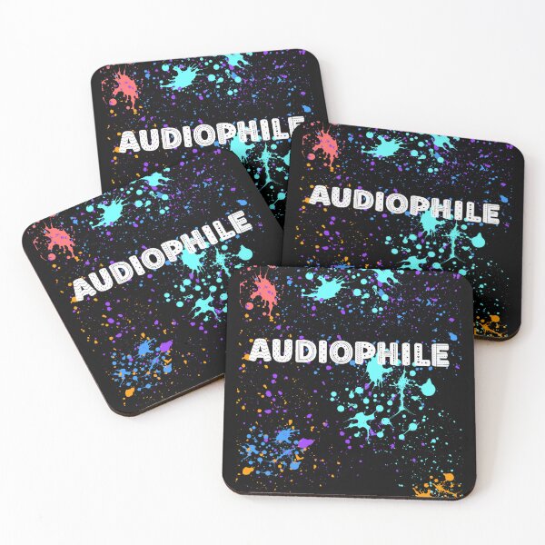 Item preview, Neon colored Audiophile slogan designed and sold by lang-popart.