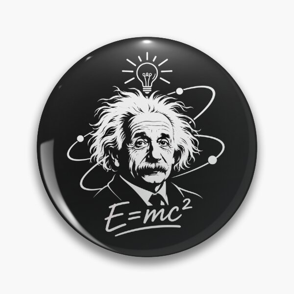 Item preview, Albert Einstein Genius Science Lightbulb Physics Formula designed and sold by Owcomm.
