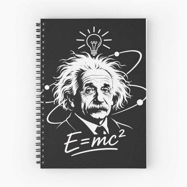Item preview, Albert Einstein Genius Science Lightbulb Physics Formula designed and sold by Owcomm.