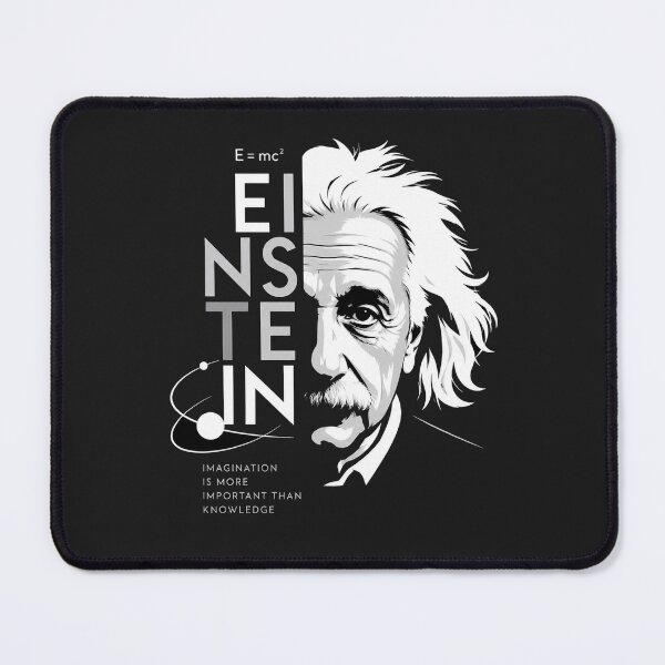 Item preview, Albert Einstein Quote Physics Genius Portrait designed and sold by Owcomm.