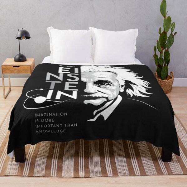 Item preview, Albert Einstein Quote Physics Genius Portrait designed and sold by Owcomm.