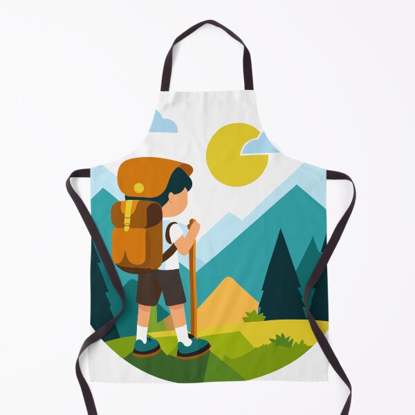 Item preview, Hiking in the mountains is my love designed and sold by MalwasBasket.