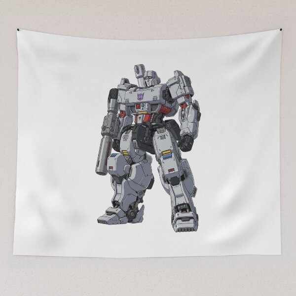 Aperçu de l'œuvre Megatron Mk2 - Transformers G1 - Retro Robot Art créée et vendue par 3DJIN.