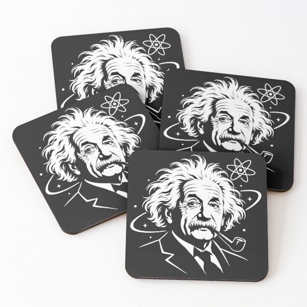 Item preview, Copy of Albert Einstein Quote Physics Genius Portrait designed and sold by Owcomm.